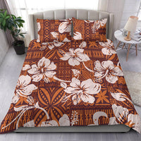 Polynesian Bedding Set - Tribal Vintage Hibiscus Flowers - Polynesian Pride
