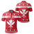 Hawaii Christmas Polo Shirt Show Style Unisex Red - Polynesian Pride