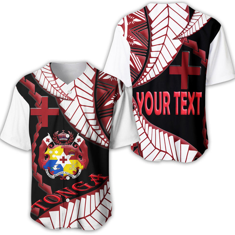 (Custom Personalised) Tonga Emancipation Day Baseball Jersey Kupesi Pattern No.3 LT9 6XL - Polynesian Pride