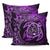 Hawaiian Turtle Polynesian Purple Pillow Covers - Polynesian Pride