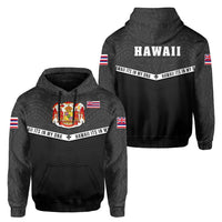 Hawaii Polynesian Hoodie Gray Mix Style Unisex Gray - Polynesian Pride