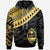 Guam Custom Hoodie Guam Ginger Lei Pattern Gold Unisex Gold - Polynesian Pride