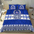 Tupou College Toloa Bedding Set Version Special LT13 Blue - Polynesian Pride