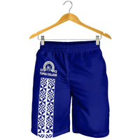 TOLOA Men Shorts Tupou College Tonga Pattern LT13 - Polynesian Pride