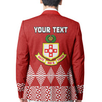 (Custom Personalised) Kolisi College Tonga Blazer Ngatu LT13 - Polynesian Pride