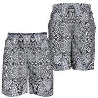 Polynesian Lauhala Mix White Men's Short White - Polynesian Pride