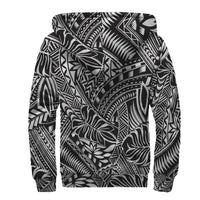 Polynesian Patterns Sherpa Hoodie 07 - Polynesian Pride