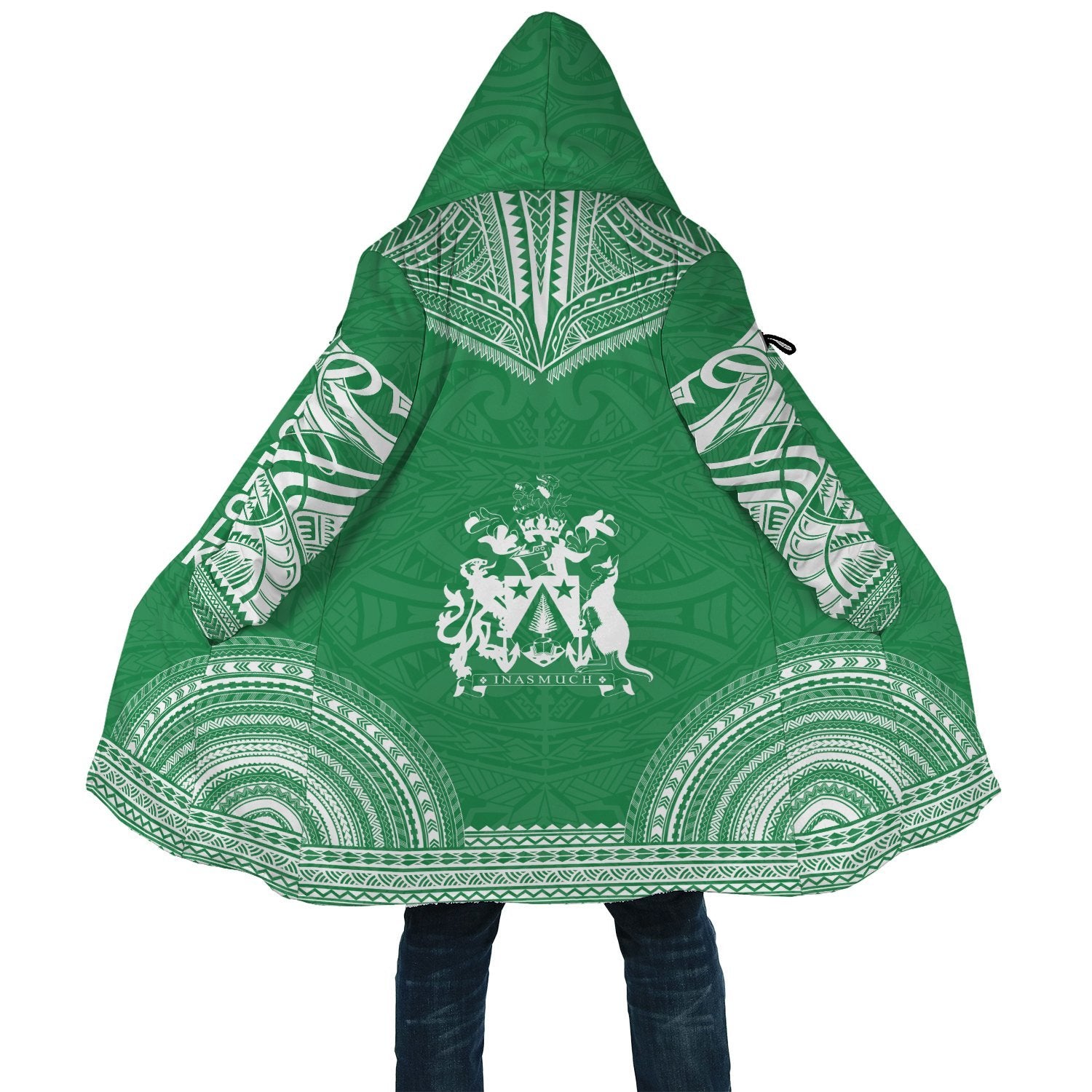 Norfolk Island Flag Polynesian Chief Cloak - Polynesian Pride