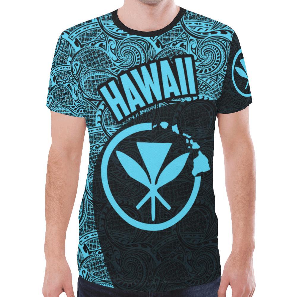 Hawaii T Shirt Hawaii Kanaka Maoli Map 04 Th90 Unisex Red - Polynesian Pride