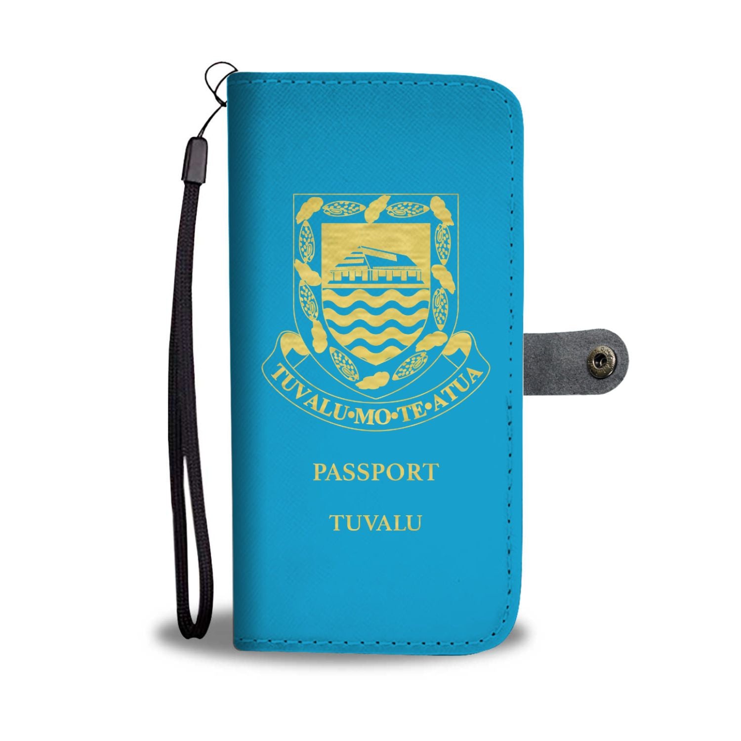 Tuvalu Wallet Phone Case - Passport Version - Polynesian Pride