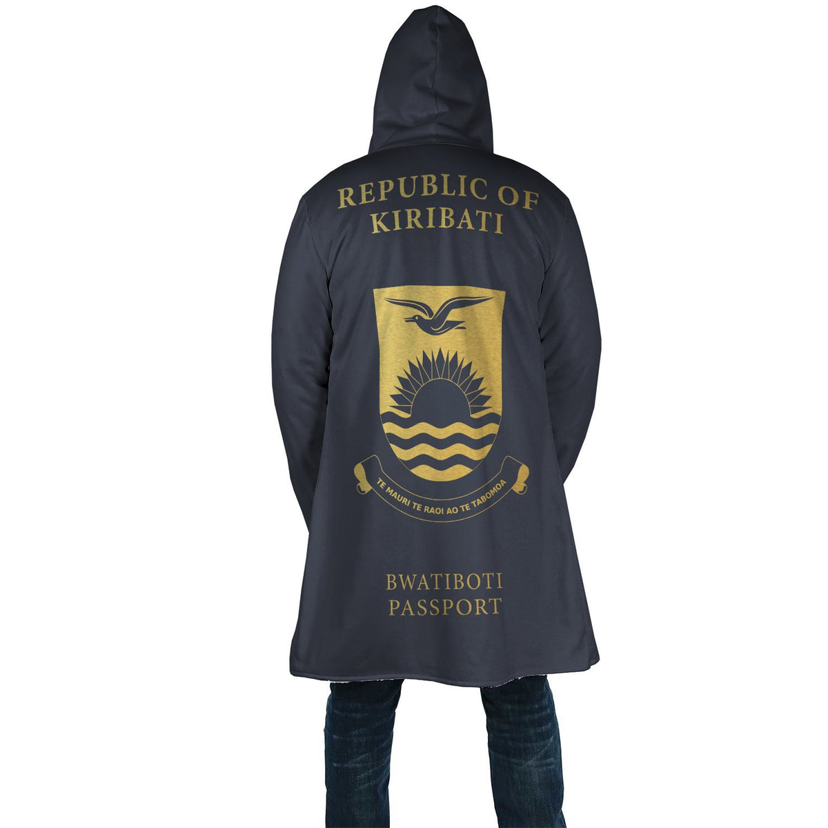 Kiribati All Over Print Cloak - Passport Version - Polynesian Pride