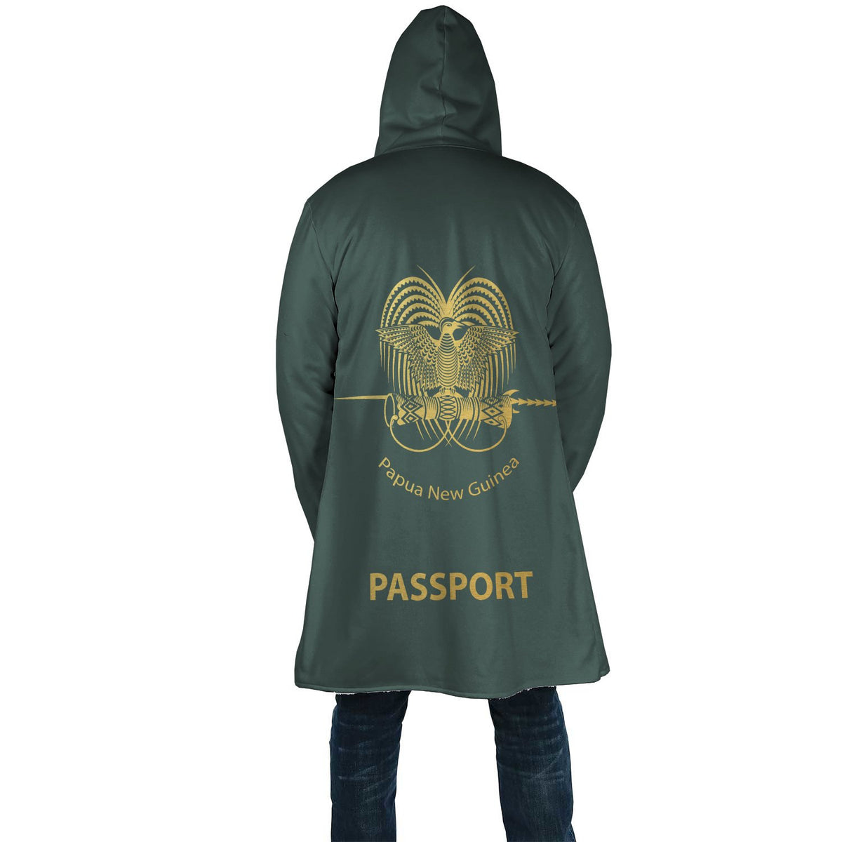 Papua New Guinea All Over Print Cloak - Passport Version - Polynesian Pride