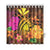 Hawaii Turtle Tribal Map Hibiscus Plumeria Shower Curtain - Polynesian Pride