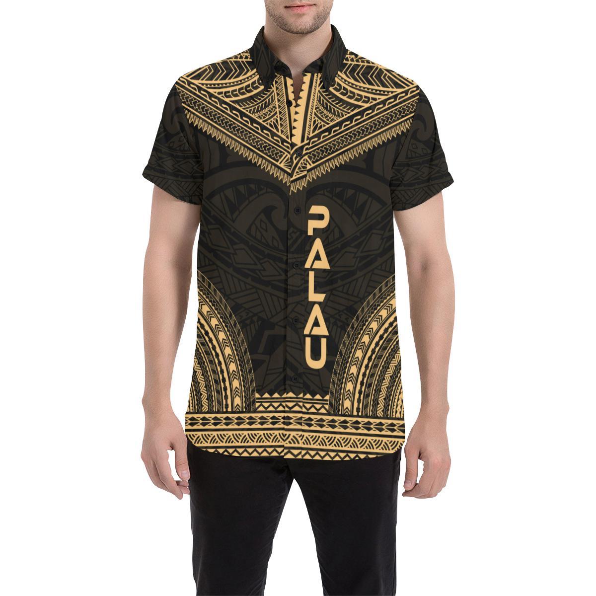 Palau Polynesian Chief Shirt - Gold Version - Polynesian Pride
