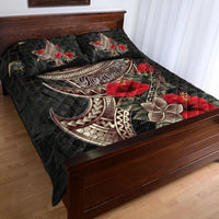 American Samoa Custom Personalised Quilt Bed Set - Polynesian Tribal Vintage Style - Polynesian Pride