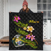 Nauru Polynesian Quilt - Plumeria Tribal - Polynesian Pride