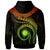 Marshall Islands Polynesian Zip up Hoodie Marshall Islands Waves (Reggae) - Polynesian Pride