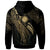 Marshall Islands Polynesian Zip Hoodie Legend Gold Version - Polynesian Pride