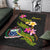 Samoa Polynesian Area Rug - Plumeria Tribal - Polynesian Pride