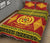 Tonga High School Quilt Bed Set - Tongan Pattern LT13 Red - Polynesian Pride