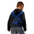 Tokelau Polynesian Custom Zip up Hoodie Tokelau Waves (Blue) - Polynesian Pride