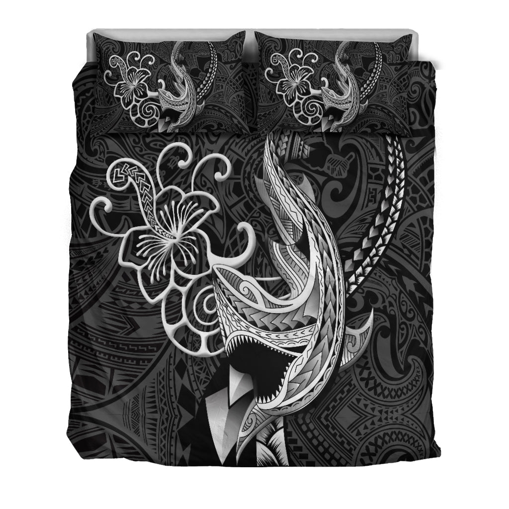 Polynesian Shark Tattoo Hawaii Tribal Bedding Set - LT12 - Polynesian Pride