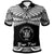 Niue Custom Polo Shirt Polynesian Tattoo White Version Unisex White - Polynesian Pride