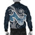 Tuvalu Polynesian Men's Bomber Jacket - Ocean Style - Polynesian Pride