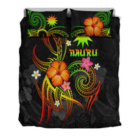 Nauru Polynesian Bedding Set - Legend of Nauru (Reggae) - Polynesian Pride