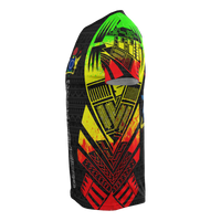 Cook Islands T Shirt Polynesian Tattoo Reggae Style - Polynesian Pride