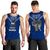 Samoa Men Tank Top - Samoan Warrior Pride - LT12 Blue - Polynesian Pride