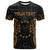 Cook Islands Polynesian Custom T Shirt Polynesian Spirit Gold Unisex Gold - Polynesian Pride