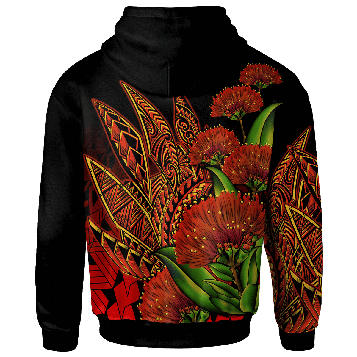Polynesian Hawaii Hoodie Ohia Lehua - Polynesian Pride