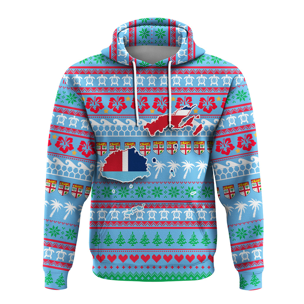Fiji Christmas Hoodie Ugly Christmas LT12 - Polynesian Pride