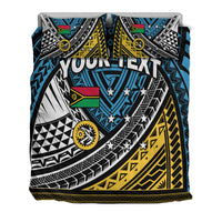 (Custom Personalised) Vanuatu Sanma Province Tribal Pattern Bedding Set - LT12 - Polynesian Pride