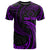 Cook Islands Polynesian Custom T Shirt Purple Tribal Wave Unisex Purple - Polynesian Pride