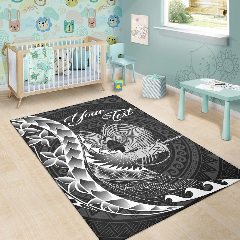 Papua New Guinea Area Rug - Custom Personalised Polynesian Pattern Style - Polynesian Pride