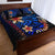 Federated States of Micronesia Custom Personalised Quilt Bed Set - Vintage Tribal Mountain - Polynesian Pride