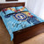 Northern Mariana Islands Custom Personalised Quilt Bed Set - Tropical Style - Polynesian Pride