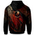 Yap Micronesia Zip Hoodie Legend Red Version - Polynesian Pride