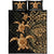 Polynesian Turtle Quilt Bed Set Honu Family Gold LT4 - Polynesian Pride