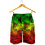 Polynesian Men's Shorts - Reggae Hibiscus Patterns - Polynesian Pride