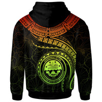 Federated States of Micronesia Polynesian Custom Hoodie FSM Waves (Reggae) - Polynesian Pride