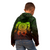 American Samoa Polynesian Custom Zip up Hoodie Vintage Polynesian Turtle (Reggae) - Polynesian Pride