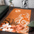 Tonga Area Rug - Tongan Spirit Orange - Polynesian Pride