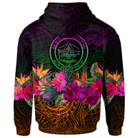Palau Hoodie Summer Hibiscus - Polynesian Pride