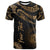 Hawaii Polynesian Custom T Shirt Polynesian Tattoo Gold Version Unisex Art - Polynesian Pride