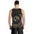 Tonga Polynesian Men's Tank Top - Gold Tribal Wave - Polynesian Pride