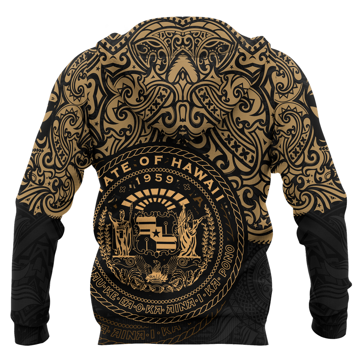 Polynesian Hawaii Hoodie (Zip up) Pride of Hawaii - Polynesian Pride