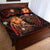 Marshall Islands Polynesian Quilt Bed Set - Legend of Marshall Islands (Red) - Polynesian Pride